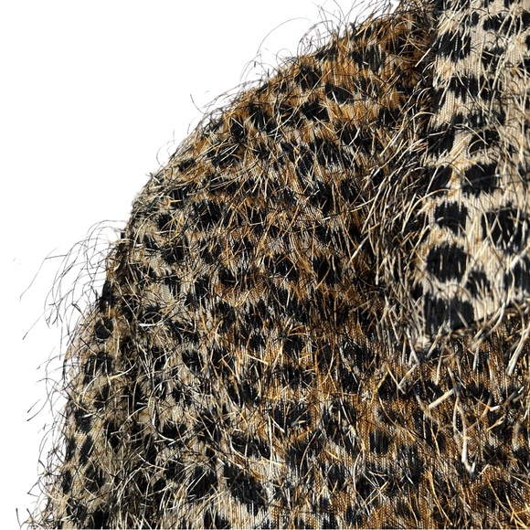 Ashley Stewart Semi Sheer Animal Print Long Sleeve Shirt (24W) - Picture 10 of 16